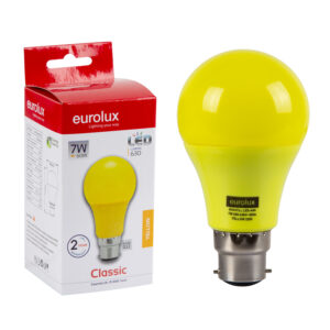 LED A60 YELLOW LAMP BC