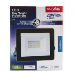 LED FLOOD LIGHT DAY NIGHT 20W