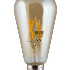 LED FILAMENT 4W ES AMBER PEAR NIPPLE WW