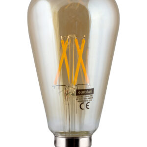 LED FILAMENT 4W BC AMBER PEAR NIPPLE WW