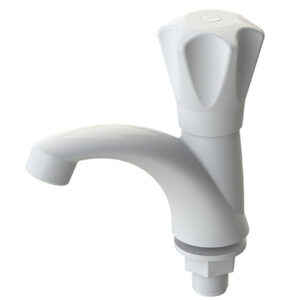 UNITWIST TAP PILLAR 15MM WHITE