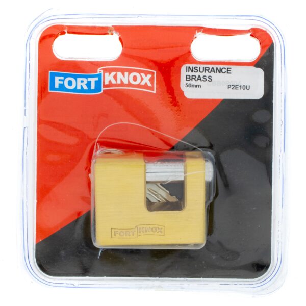 PADLOCK INSURANCE 50MM BRS