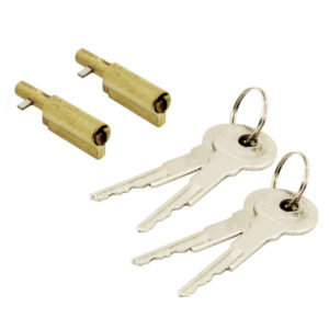 LOCK KEYHOLE BLOCKER KEY ALIKE DUO