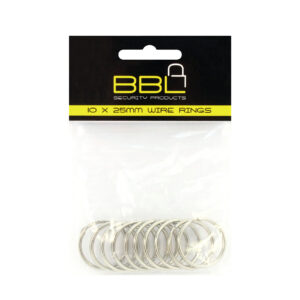 KEY RING 25MM X10 PP