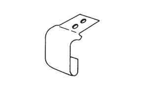 CURTAIN BRACKET SNG STEEL REG