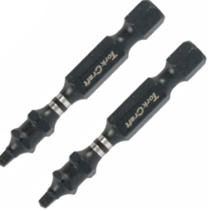 BIT SCREWDRIVER SQ .1X50MM X2