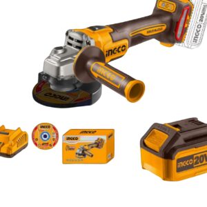 INGCO 20V PS+ C/L GRINDER 115MM B/L KIT