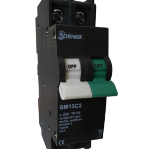 MINI RAIL MAIN C/B SWITCH 32A