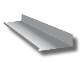 GUTTER UNDER TILE 175X50MM X1.83M