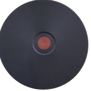 STOVE PLATE SOLID R/DOT 6 INCH 8MM TRIM