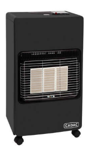 GAS HEATER 3 PANEL ROLL ABOUT
