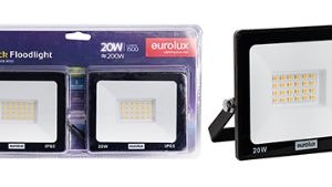 LED FLOOD SMD SLIM 20W EUROLUX TWIN