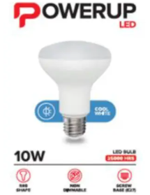 LED R80 10W E27 CW POWERUP