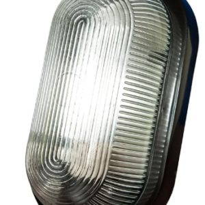 BULKHEAD GLASS OVAL BLACK LARGE POWERUP