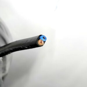 FLAT MAINS 2 CORE 5MT .75MM BLACK