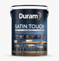 DURAM SATIN TOUCH 5LT - WHITE