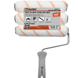 ROLLER PAINT KIT 4PC 230X12 SEMI SMOOTH